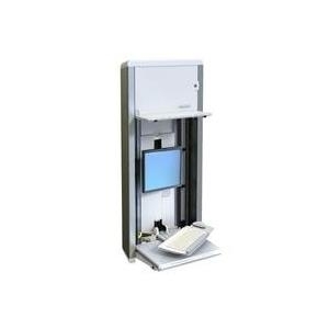 Ergotron StyleView VL Enclosure - PC-Gehäusesystem - 55,9 cm (22) - weiß, Aluminium (60-595-062)