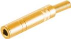 shiverpeaks BS50400-G connettore filo 6,3 mm oro (BS50400-G)