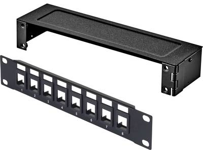 Renkforce RF-BKPV-80 8 Port Netzwerk-Patchbox Unbestückt 1 HE (RF-3678230)