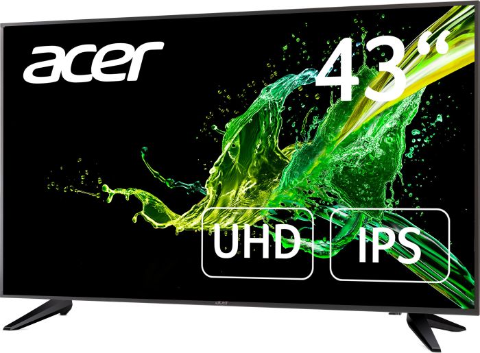 Acer DM431K - LED-Monitor - 109.2 cm (43) - 3840 x 2160 4K - IPS - 250 cd/m² - 1000:1 - 5 ms - 3xHDMI, VGA, DisplayPort - Lautsprecher - Schwarz Acer DM431K - LED-Monitor - 109.2 cm (43) - 3840 x 2160 4K - IPS - 250 cd/m² - 1000:1 - 5 ms - 3xHDMI, VGA, DisplayPort - Lautsprecher - Schwarz