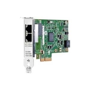 Hewlett-Packard HP Ethernet 1Gb 2-port 361T Adapter - Netzwerkadapter - PCI Express 2,0 x4 Low Profile - Gigabit Ethernet x 2 - für ProLiant DL360e Gen8, DL385p Gen8, DL560 Gen8, ML310e Gen8, ML350p Gen8, SL270s Gen8 (652497-B21)