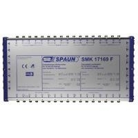 Spaun SAT Multischalter Kaskade Premium SMK 17169 F Eingänge (Multischalter): 17 (16 SAT/1 terrestrisch) Teilnehmer-Anza (SMK 17169 F)