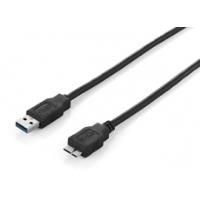 Equip 128397 cavo USB 1,8 m USB 3.2 Gen 1 (3.1 Gen 1) USB A Micro-USB B Nero