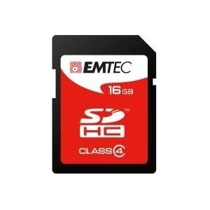 EMTEC Jumbo Super - Flash-Speicherkarte - 16GB - Class 4 - SDHC (ECMSD16GHC4)