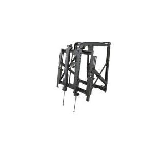 Peerless-AV Full Service Video Wall Mount with Quick Release DS-VW755S - Befestigungskit (Wandmontage) für Videoleinwand - Black Powder Coat - Bildschirmgröße: 101,6 - 165,1 cm (40 - 165,10cm (65)) - Montageschnittstelle: 400 x 400 mm (DS-VW755S)