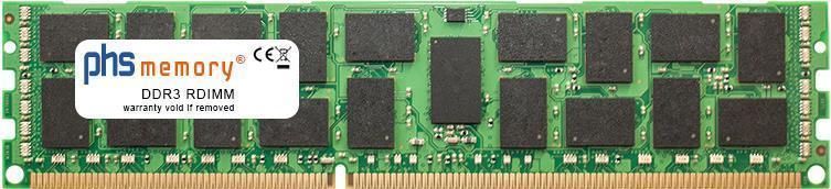 Memoria RAM da 16 GB di Phs-Memory per Supermicro X9DRD-7LN4F-JBOD DDR3 RDIMM 1600MHz (SP255277)