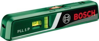 Bosch PLL 1 P - Bezugs-/Punktpegel - Schwarz - Grün - Rot - 1/4  - 20 m - 0,5 mm/m - Horizontal/Vertical (0603663300)