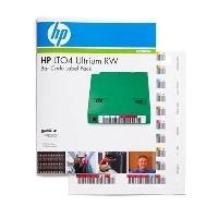 Hewlett-Packard HP Ultrium 4 RW Bar Code Label Pack - Strichcodeetiketten - für HP MSL2024, MSL4048, 1/8 G2 Tape Autoloader, LTO-4 Ultrium, StoreEver Ultrium 1840 (Q2009A)