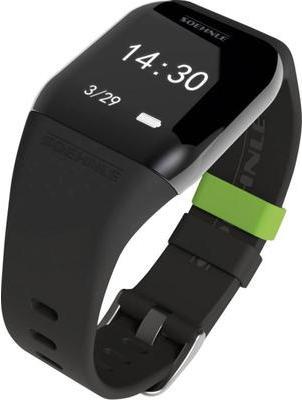 SOEHNLE Fit Connect 300 HR - Aktivitätsmesser mit Band - schwarz - Bandgröße 132-213 mm - einfarbig - Bluetooth
