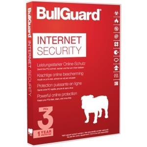 BullGuard Internet Security 2017 - Box-Pack (1 Jahr) - 3 Geräte - Win (BG1607)