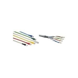 EC-net Patchkabel, Kat.6A, 5,0 m, Tülle schwarz - Kabel grau (112077)