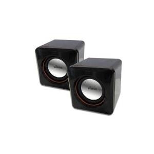 Ultron Aktivboxen minicubes 2,0 - Multimedia-Lautsprecher für PC - 5 Watt (Gesamt) - Schwarz (66537) Ultron Aktivboxen minicubes 2,0 - Multimedia-Lautsprecher für PC - 5 Watt (Gesamt) - Schwarz (66537)
