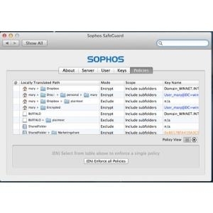 Sophos SafeGuard File Encryption Advanced - Erneuerung der Abonnement-Lizenz (2 Jahre) - 1 Client - Volumen - 10-24 Lizenzen - Win (FEAE2CTAA)
