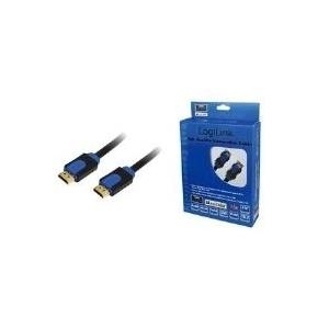 LogiLink HDMI Kabel High Speed, mit Ethernet Kabel, 20,0 m zur Übertragung von Audio, Video und Ethernet Daten (CHB1120)