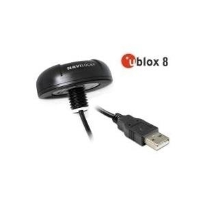 Navilock GNSS Beidou Galileo Glonass GPS NL-8004U u-blox 8 USB montaggio su tetto 4,5 m