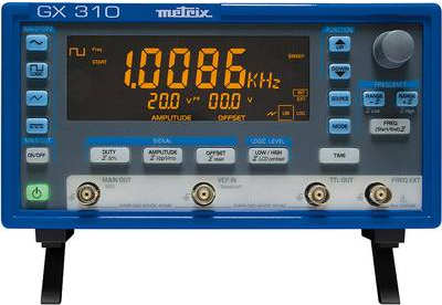 Metrix GX 310-P Funktionsgenerator USB, Funktionsgenerator netzbetrieben 0.001 Hz - 10 MHz Dreieck, Rechteck, Sinus (GX310-P)