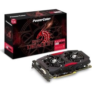 PowerColor Red Dragon Radeon RX 580 - Grafikkarten - Radeon RX 580 - 8 GB GDDR5 - PCIe 3.0 - DVI, HDMI, 3 x DisplayPort (AXRX580 8GBD5-3DHD/OC) PowerColor Red Dragon Radeon RX 580 - Grafikkarten - Radeon RX 580 - 8 GB GDDR5 - PCIe 3.0 - DVI, HDMI, 3 x DisplayPort (AXRX580 8GBD5-3DHD/OC)