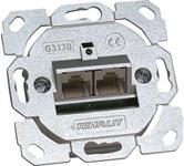 Hager G3130 Datendose Cat.5e 2-fach 8/8-pol (G3130)