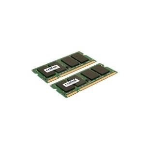 Crucial - Memory - 8 GB : 2 x 4 GB - SO DIMM 200-polig - DDR2 - 800 MHz / PC2-6400 - CL6 - 1.8 V - ungepuffert - nicht-ECC (CT2KIT51264AC800)
