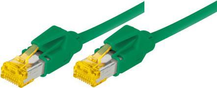 exertis Connect - Patch-Kabel - RJ-45 (M) bis RJ-45 (M) - 25 m - SFTP - CAT 6a - halogenfrei - grün