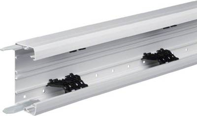 Hager Brüstungskanal (L x B x H) 2000 x 130 x 67 mm BRN7013017035 1 St. Lichtgrau (RAL 7035) (BRN7013017035)