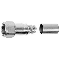 Telegärtner F-Steckverbinder Stecker, gerade 75 Ohm J01600A0006 1 St. (J01600A0006)