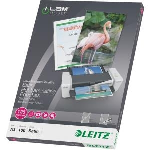 Esselte Leitz - 100er-Pack - Matte - A3 (297 x 420 mm) - matte Laminierungshüllen (16924)