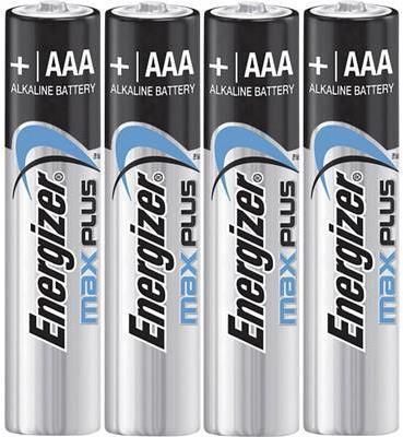 Energizer MAX Plus AAA - Single-use battery - AAA - Alkali - 1,5 V - 4 Stück(e) - Cd (cadmium) - Hg (Quecksilber) (E301321400)