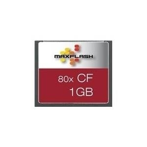 MAXFLASH - Flash-Speicherkarte - 1 GB - 80x - CompactFlash