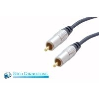Good Connections - Premium Video-Verbindungskabel - 1 x Cinch (M) - 1 x Cinch (M) - 3 m - schwarz