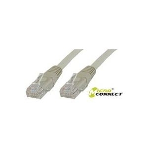 MicroConnect - Netzwerkkabel - RJ-45 (M) bis RJ-45 (M) - 90 m - UTP - CAT 6 - halogenfrei, verseilt - Grau