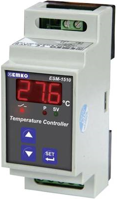 Emko 3-stelliger ON/OFF Temperaturregler ESM-1510.5.12.0.1/00.00/2.1.0.0 inklusive PTC Sensor ESM-1510.5.12.0.1/00. (ESM-1510.5.12.0.1/00.00/2.1.0.0.)