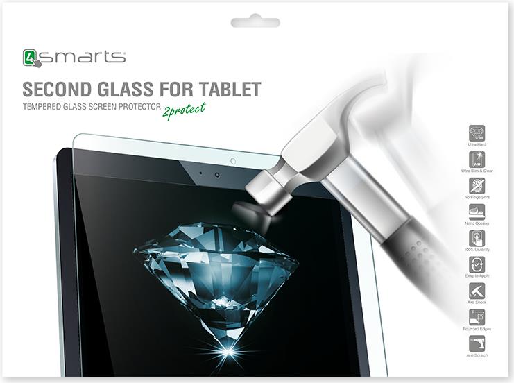 4smarts Second Glass Klare Bildschirmschutzfolie iPad pro 9.7 1Stück(e) (4S492671)