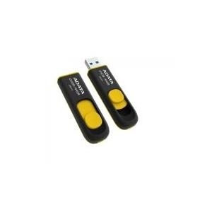 ADATA DashDrive UV128 - USB-Flash-Laufwerk - 64 GB - USB 3.0 - Schwarz, Gelb