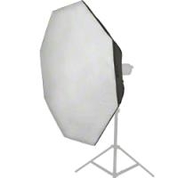 mantona Walimex Pro - Achteckige Softbox - Nylon / Metall - Ø 140 cm (15967)