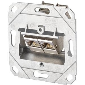 METZ CONNECT BTR IT CONNECT E-DAT modul 8/8(8) UP0 - Anschlussdose, unterputz - RJ-45 X 2 - 2 Ports (1309121200-E)