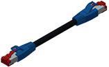 CONEC IND PATCH C5E 4X2XAWG26 BU 1M (17-60000)