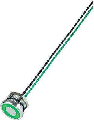 Conrad Piezotaster 24 V DC/AC 0.2 A 1 x Aus/(Ein) PS225P10Y01G24L IP68 tastend 1 St. (PS225P10Y01G24L)