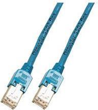 RJ45 Patchkabel 2x Hirose Daetwyler UNINET4P 2,0 Meter Blau (K8704.2)