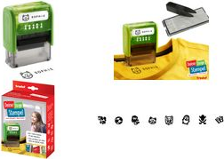 trodat Textstempelautomat Deine Dinge Stempel, grün - für den Markt: D / L / A / CH - 1 Stück (150529)