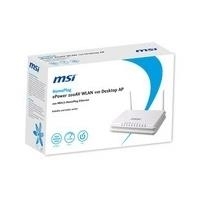 MSI EPOWER 200AV WIRELESS 11N MSI MEGA ePower 200AV WLAN 11n DesktopAP - Bridge - Ethernet, Fast Ethernet, 802.11b, 802.11g, 802.11n (draft), HomePlug AV (HPAV) - extern (PLC-200AV01-030R)