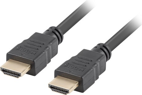 Kabel Lanberg CA-HDMI-10CC-0200-BK (HDMI M - HDMI M, 20m, kolor czarny) (CA-HDMI-10CC-0200-BK)
