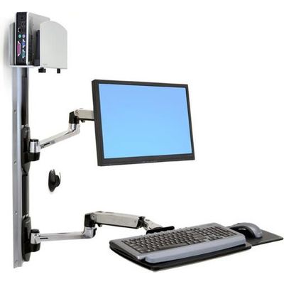 Ergotron Lx Wall Mount System Befestigungskit Wandarm Cpu Halter