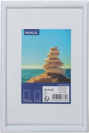 MAUL 1934402 - Frame singolo - Piatti MDF - Plastica - Policarbonato (PC) - White - Tabella - 10 x 15 cm - rettangolare (193440