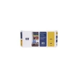 Hewlett-Packard HP 83 - Druckkopf mit Reiniger - 1 x Gelb (C4963A)