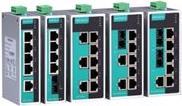 Moxa EtherDevice Switch EDS-205A-M-ST-T - Switch - nicht verwaltet - 4 x 10/100 + 1 x 100Base-FX - an DIN-Schiene montierbar - AC 18 - 30 V / DC 12/24/48 V (EDS-205A-M-ST-T)