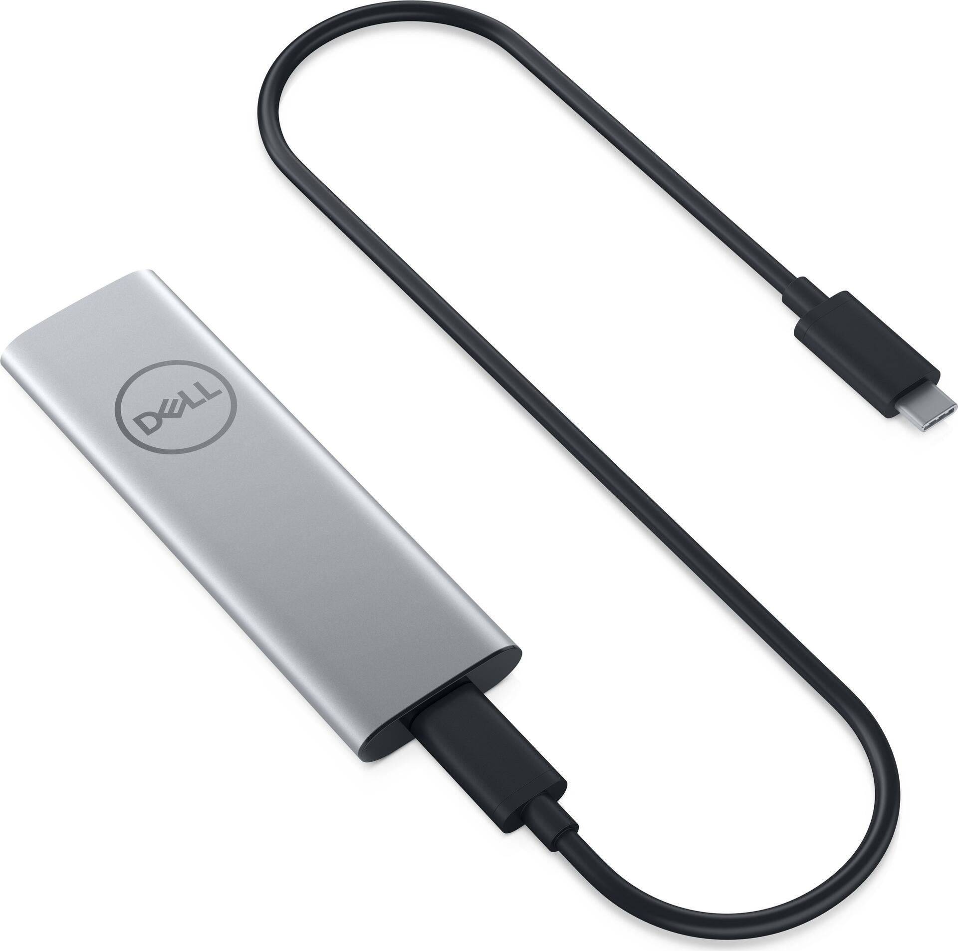 Dell - SSD - 250 GB - extern (tragbar) (USB-C Steckverbinder) - für Latitude 3301, 5401, 5501, 7400 2-in-1, Precision Mobile Workstation 5540, 7740