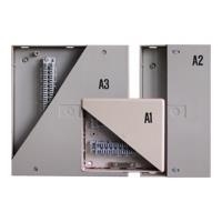 Kräcker ZE KOMMUNIKATIONSTECHNIK KVK A1 - Oberflächenmontage-Verteilerkasten - Pebble Grey, RAL 7032 (1-426.15.1.01)