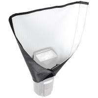 Metz Spot reflector umbrella SD 30-26 W - Diffusor für indirektes Licht - weiß - 30cm x 26 cm (009043021)