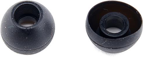 Stop Noise Gummi-Schutzaufsätze schwarz, 100er Pack für Ohrhörer B16732, Größe: medium (2.130.11.3)